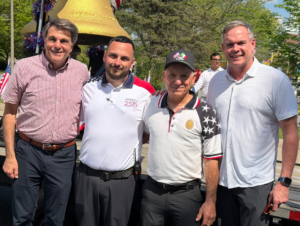 parade organizers with mayor marc laredo and state rep john lawn